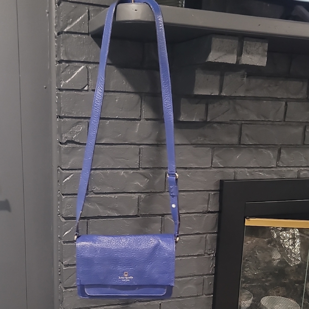 Kate Spade Vibrant Blue Crossbody Bag - Picture 2 of 7